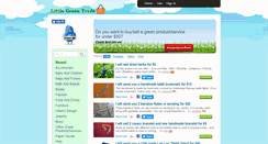 Desktop Screenshot of littlegreentrade.com